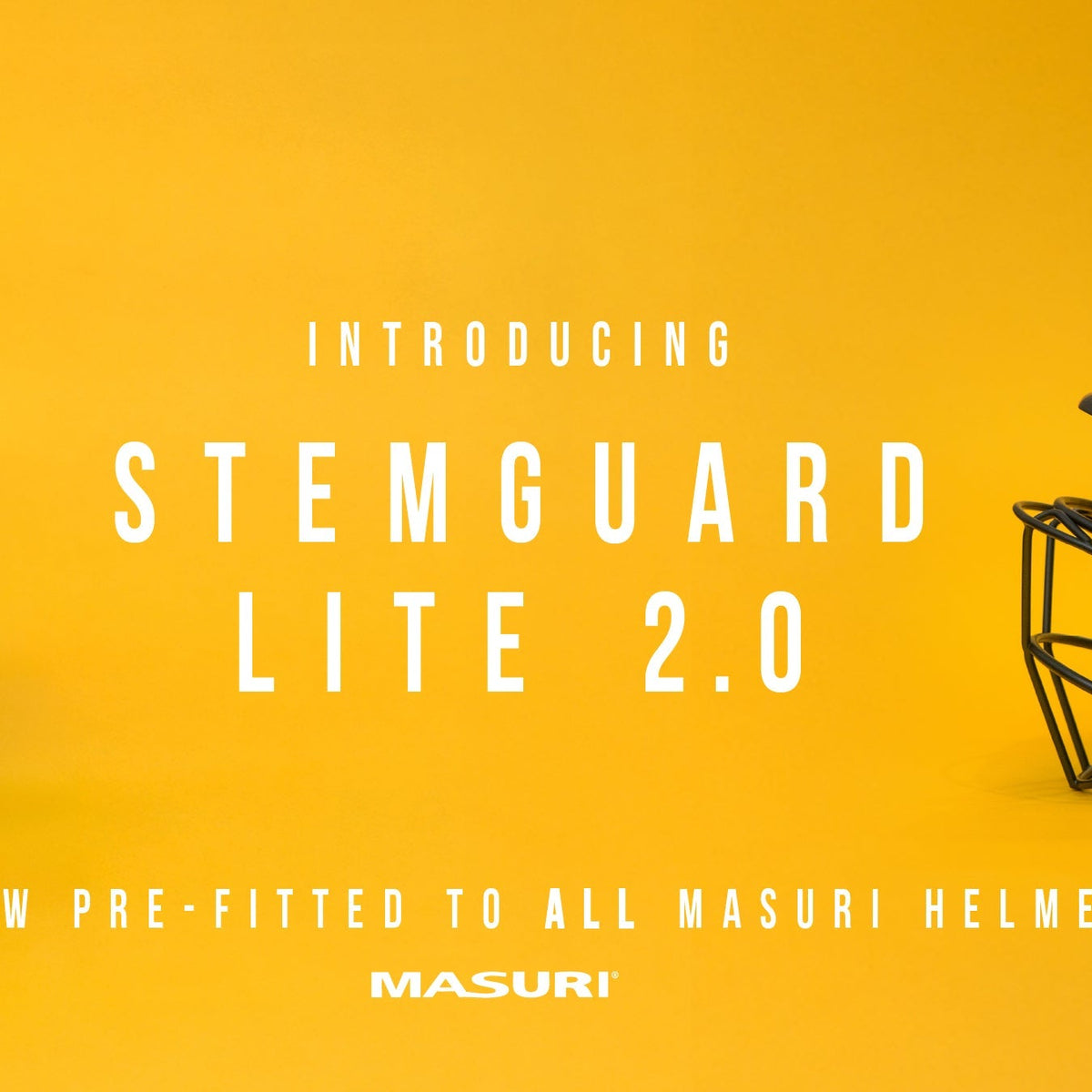 Masuri’s new helmet range: StemGuard included. About time.